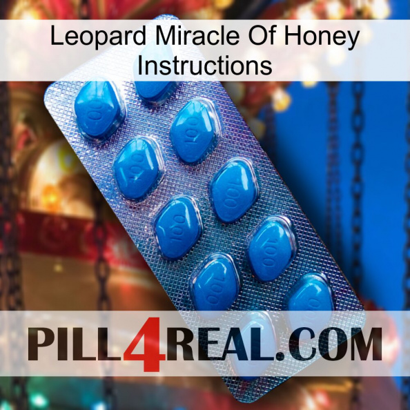 Leopard Miracle Of Honey Instructions viagra1.jpg